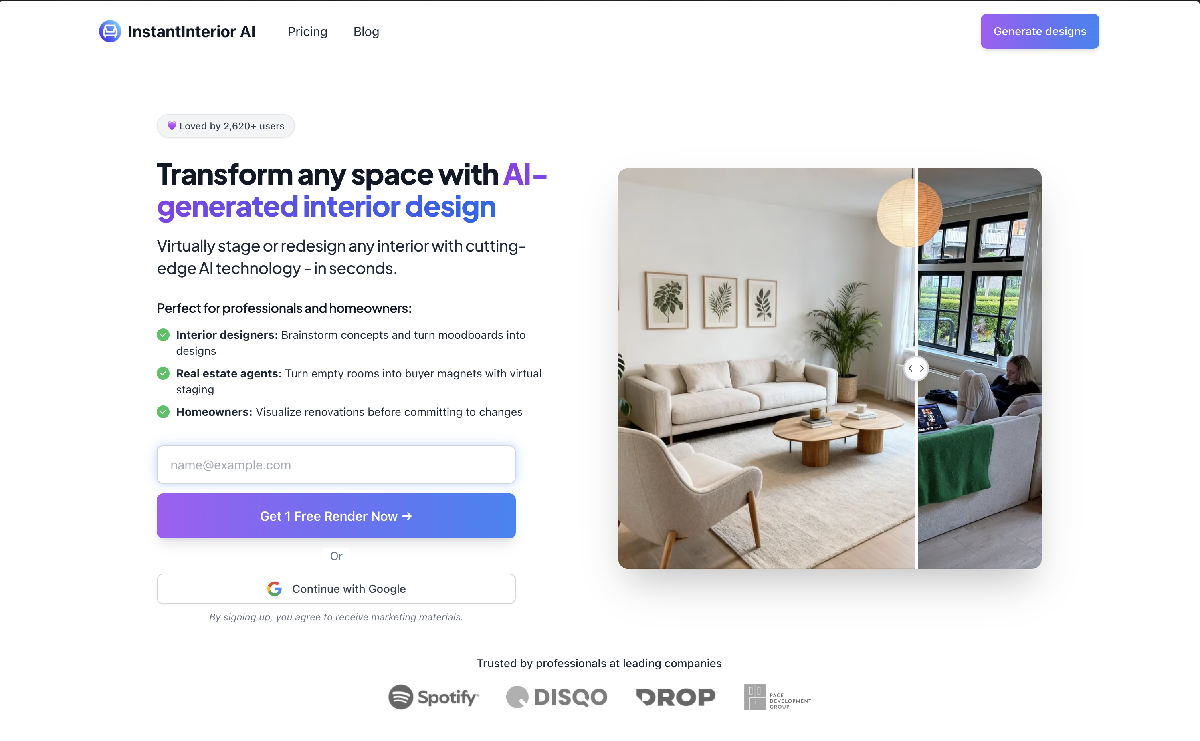 Screenshot 2 of Instant Interior AI