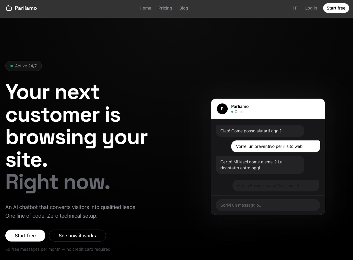 Screenshot 1 of Parliamo