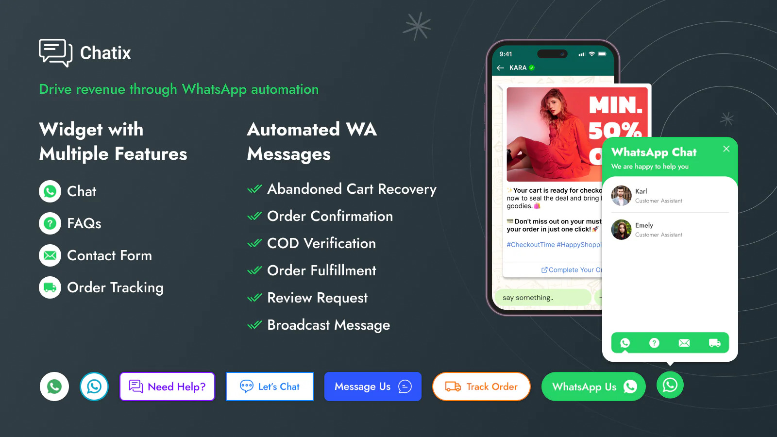 Screenshot 1 of CTX- WhatsApp marketing 