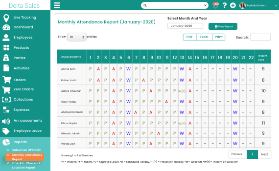 Screenshot 8 of Delta Sales App