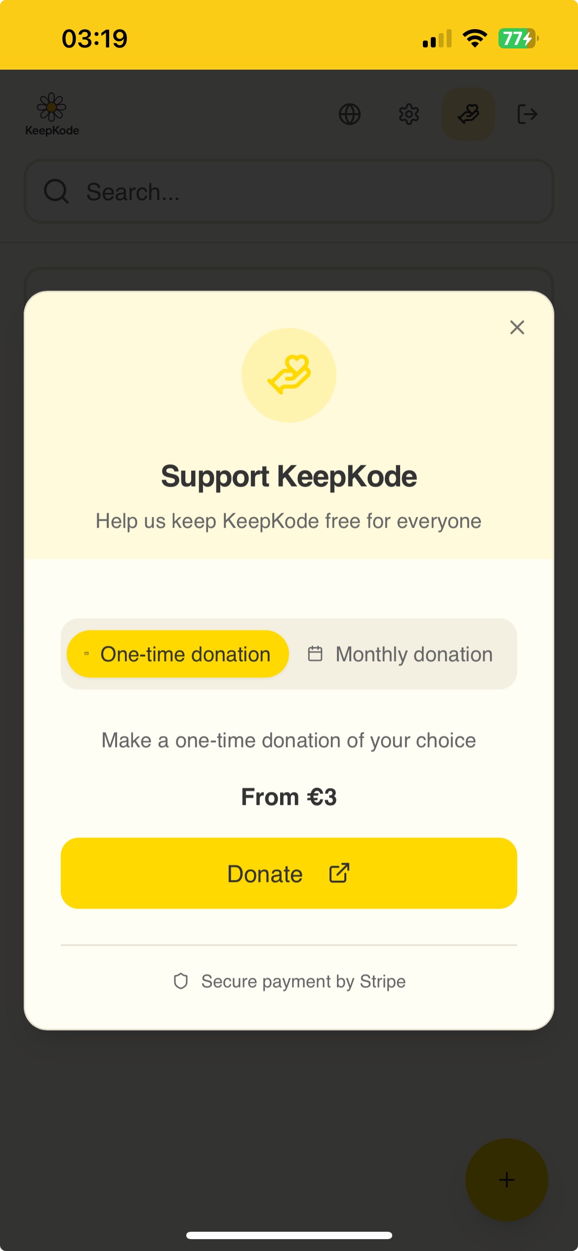Screenshot 2 of KeepKode