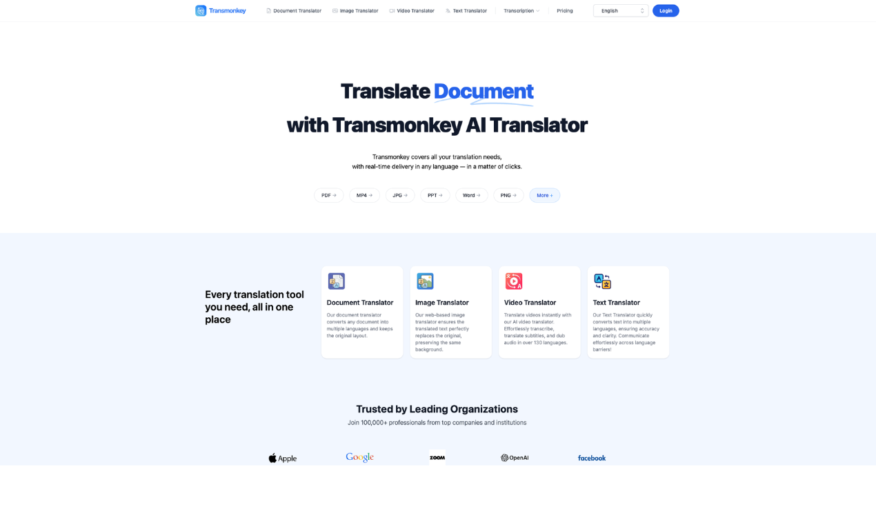 Screenshot 1 of Transmonkey