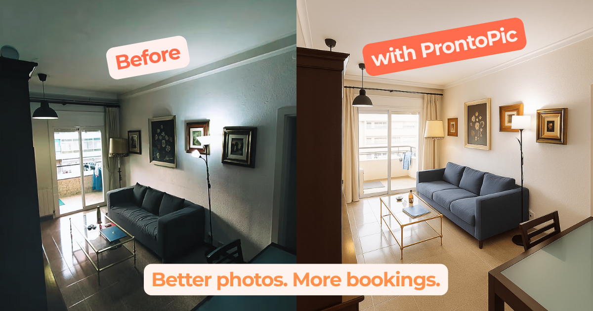 Screenshot 1 of ProntoPic AI Real Estate Enhancement