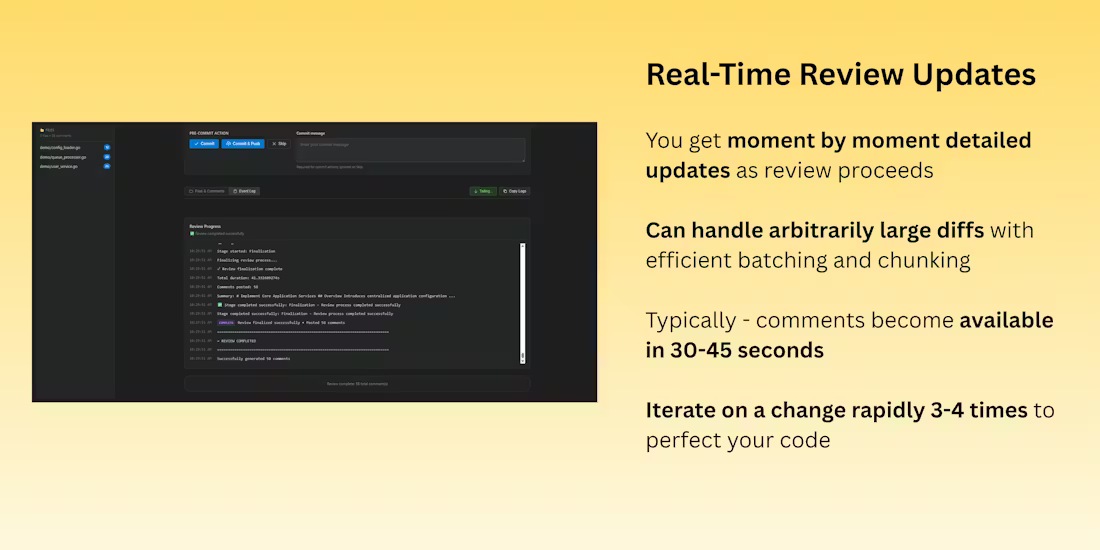 Screenshot 3 of git-lrc