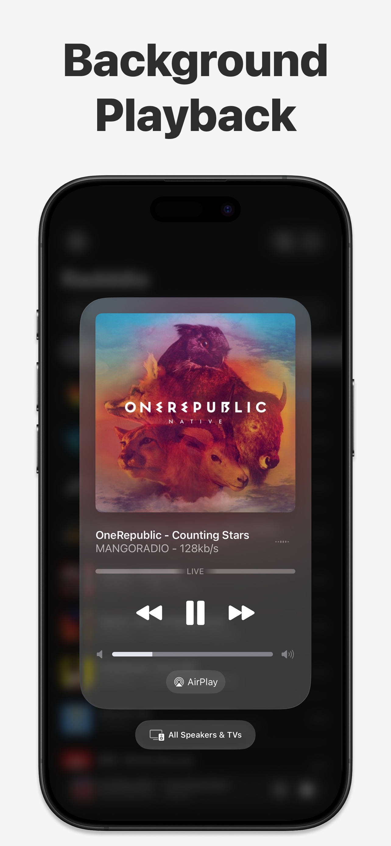 Screenshot 5 of Radddio - FM Radio Player App for iPhone