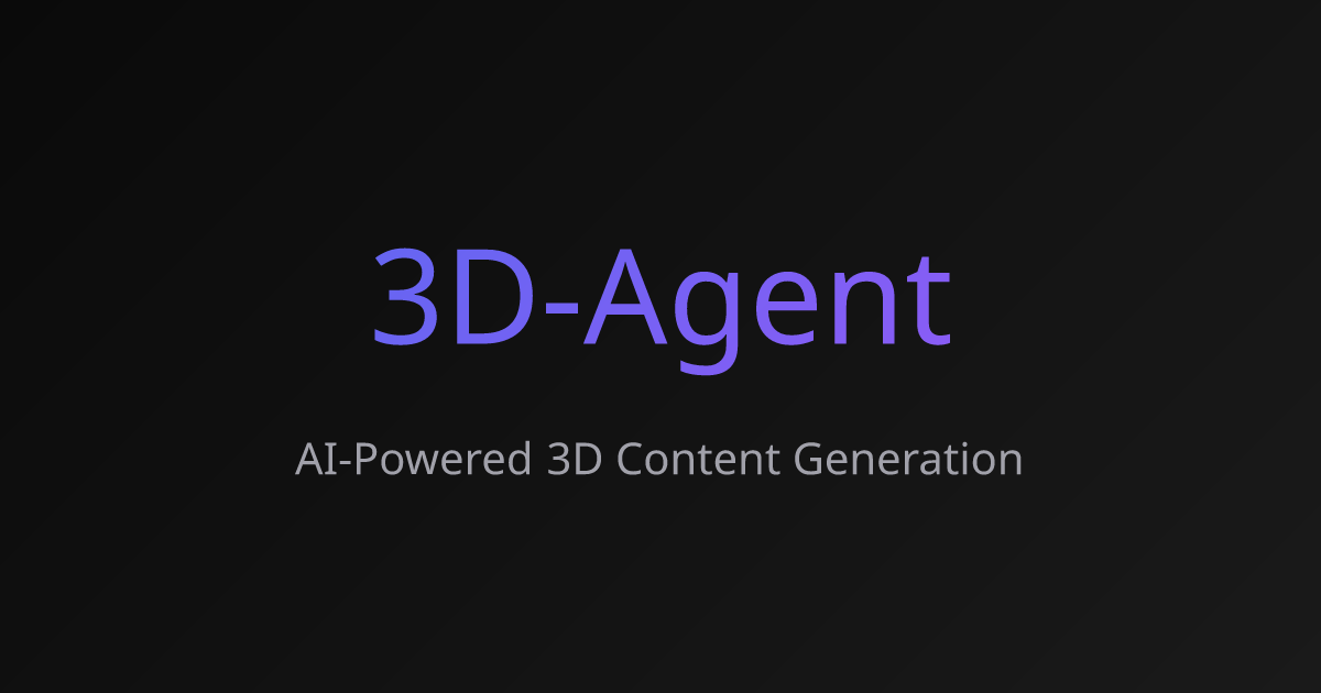 Screenshot 1 of 3D-Agent Blender AI Plugin for 3D