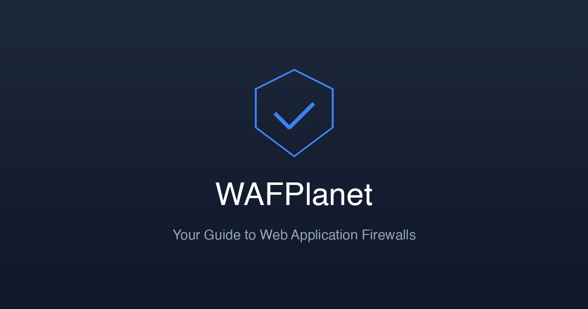 Screenshot 1 of WAFPlanet