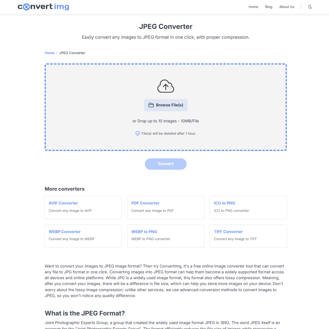 Screenshot 6 of Image Converter Online - ConvertImg