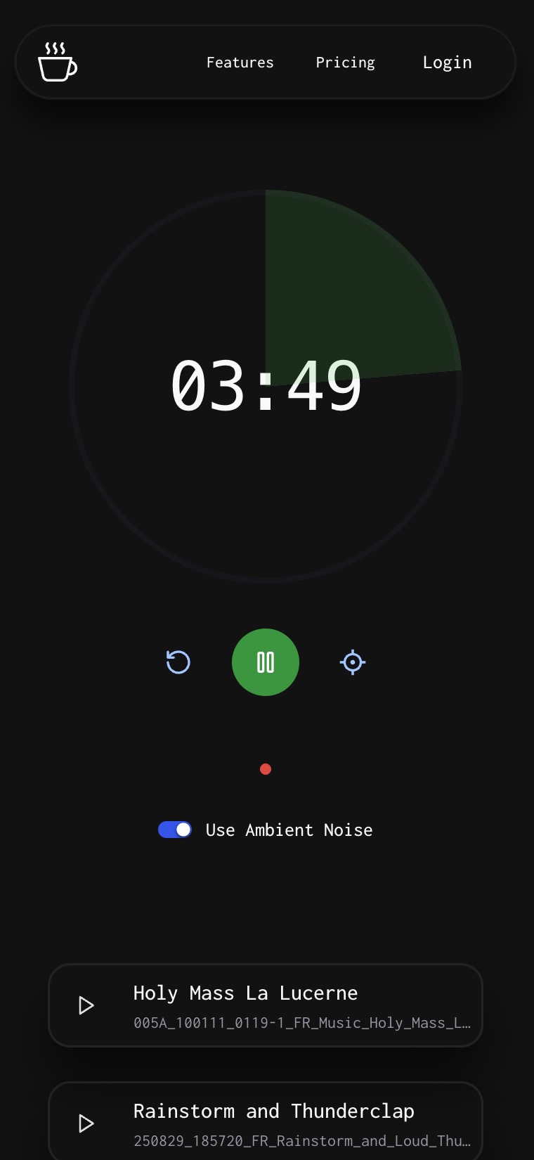 Screenshot 2 of Pomodoro Timer — Focus in 25 Minutes