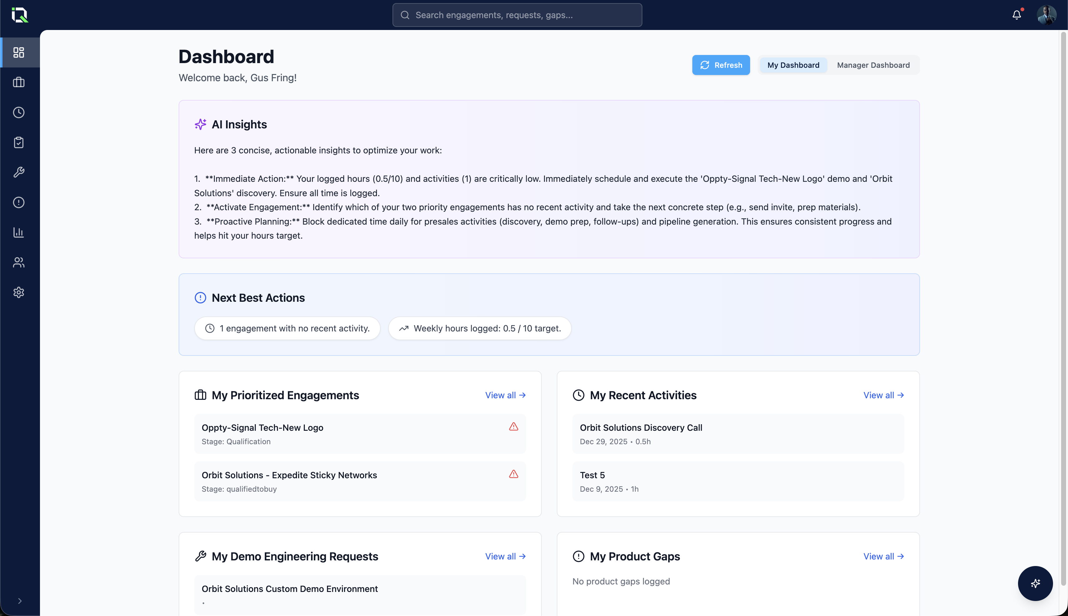 Screenshot 4 of PresalesIQ