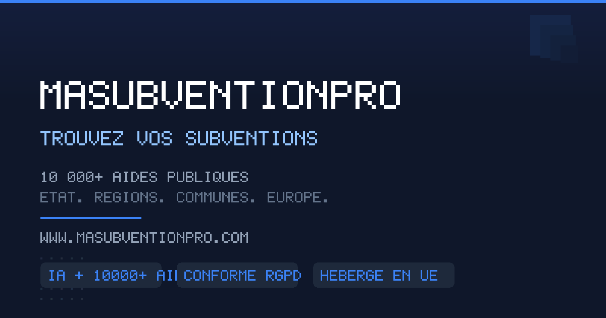 Screenshot 1 of MaSubventionPro