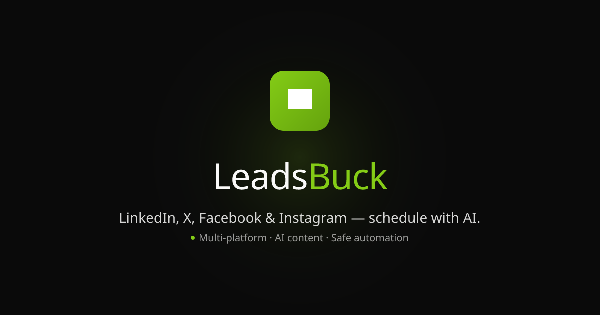 Screenshot 1 of LeadsBuck