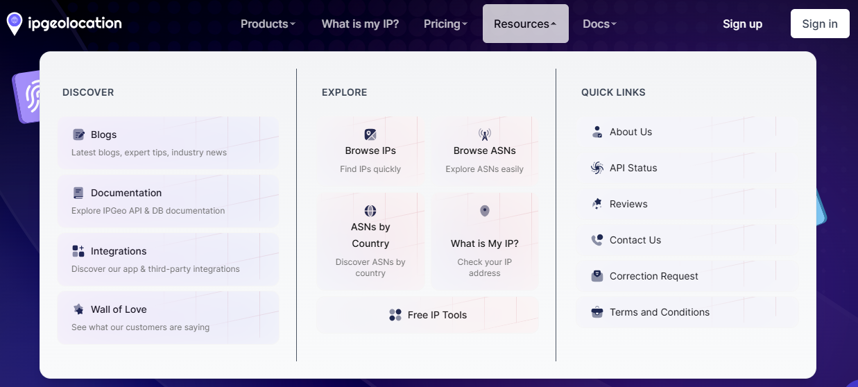 Screenshot 6 of IPGeolocation.io