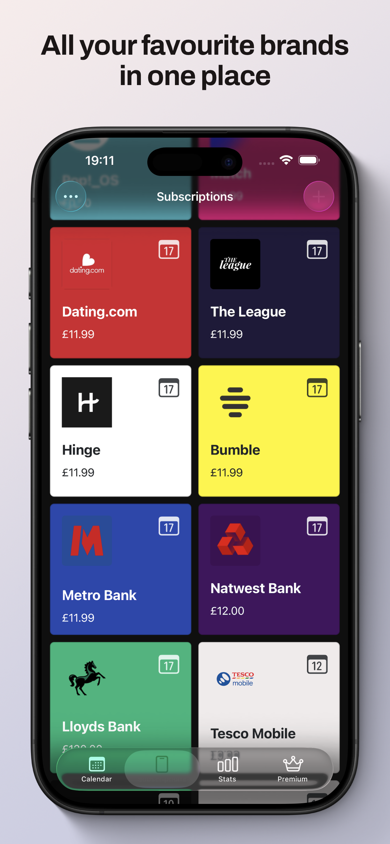 Screenshot 3 of Sublime Subscription Manager