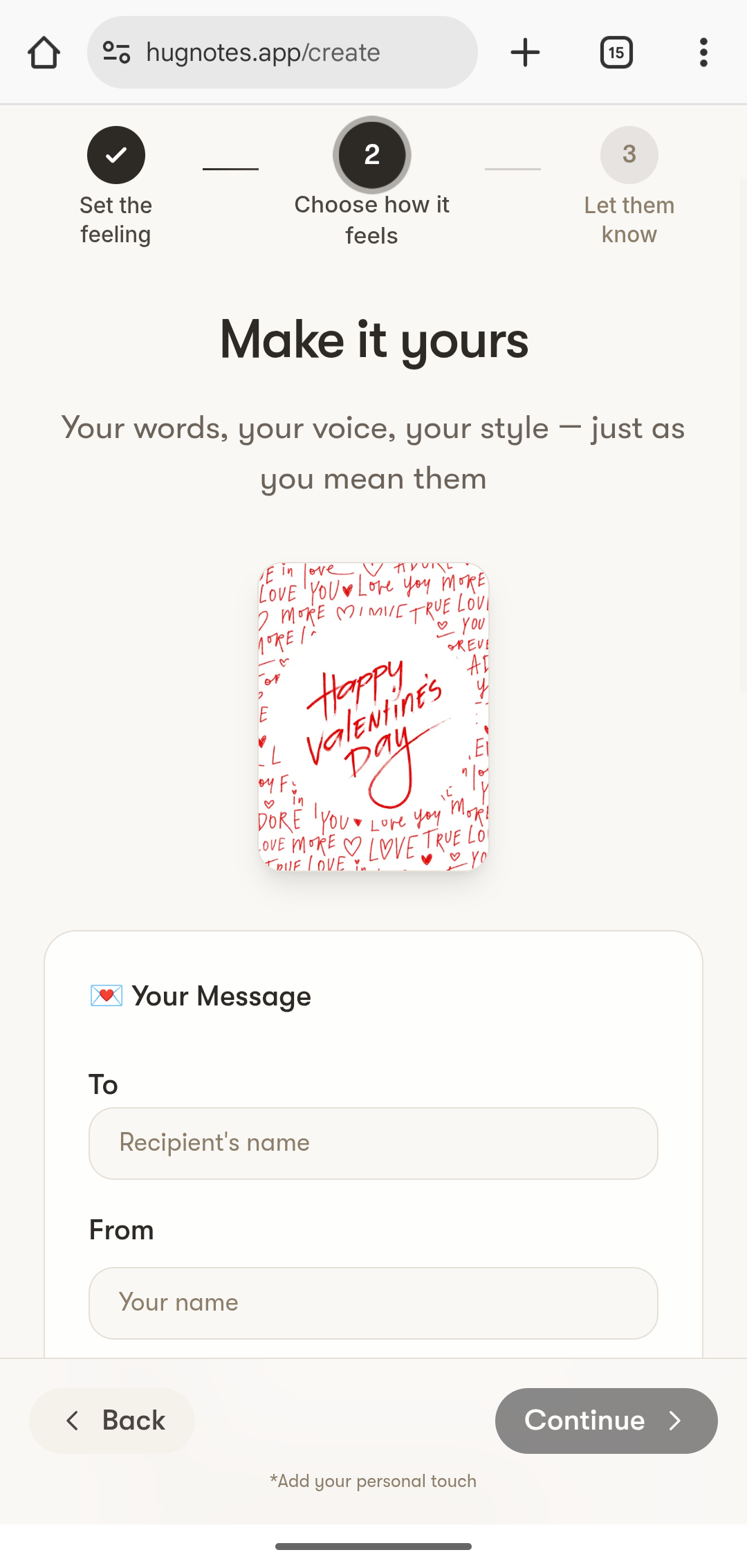 Screenshot 4 of Hugnotes 