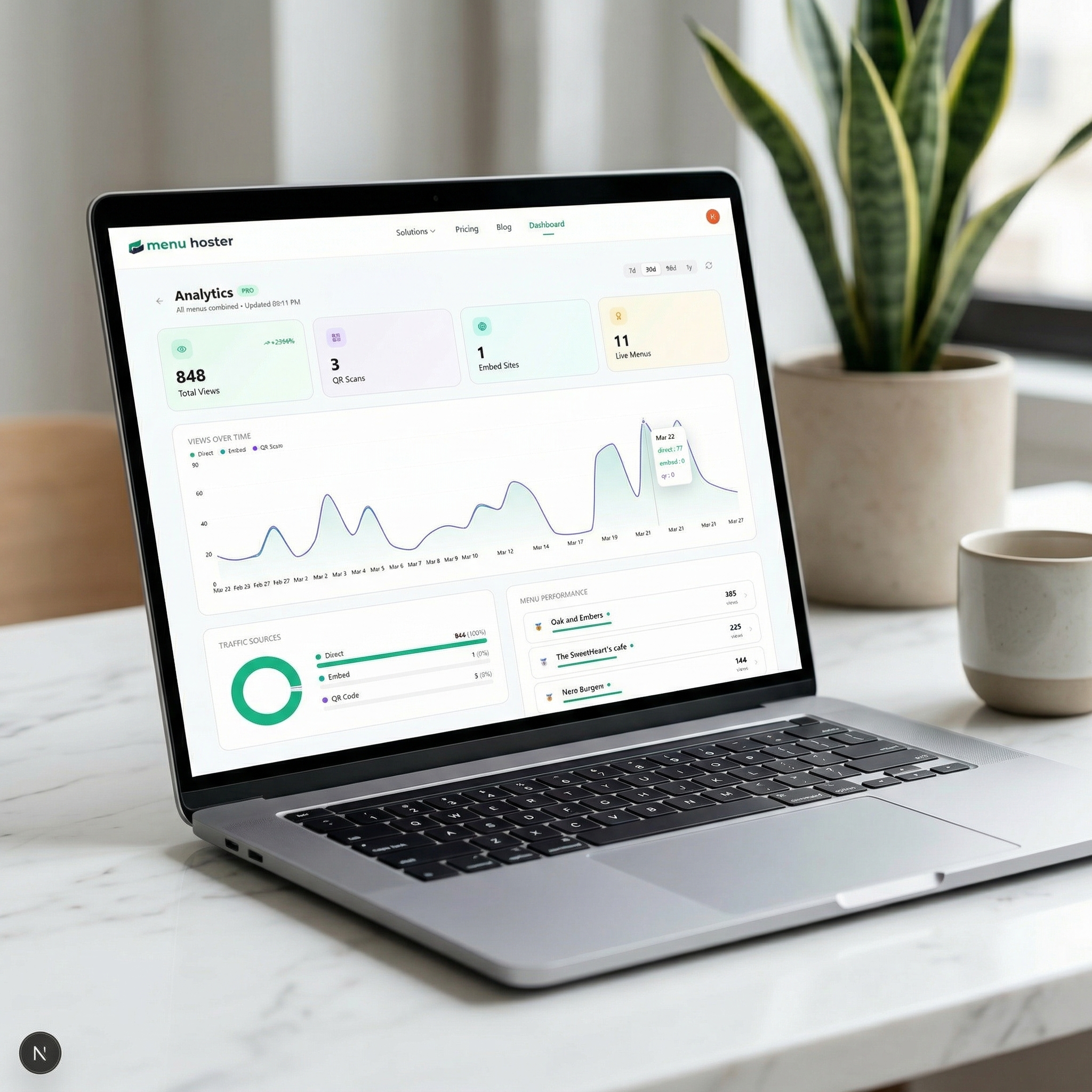 Screenshot 6 of MenuHoster