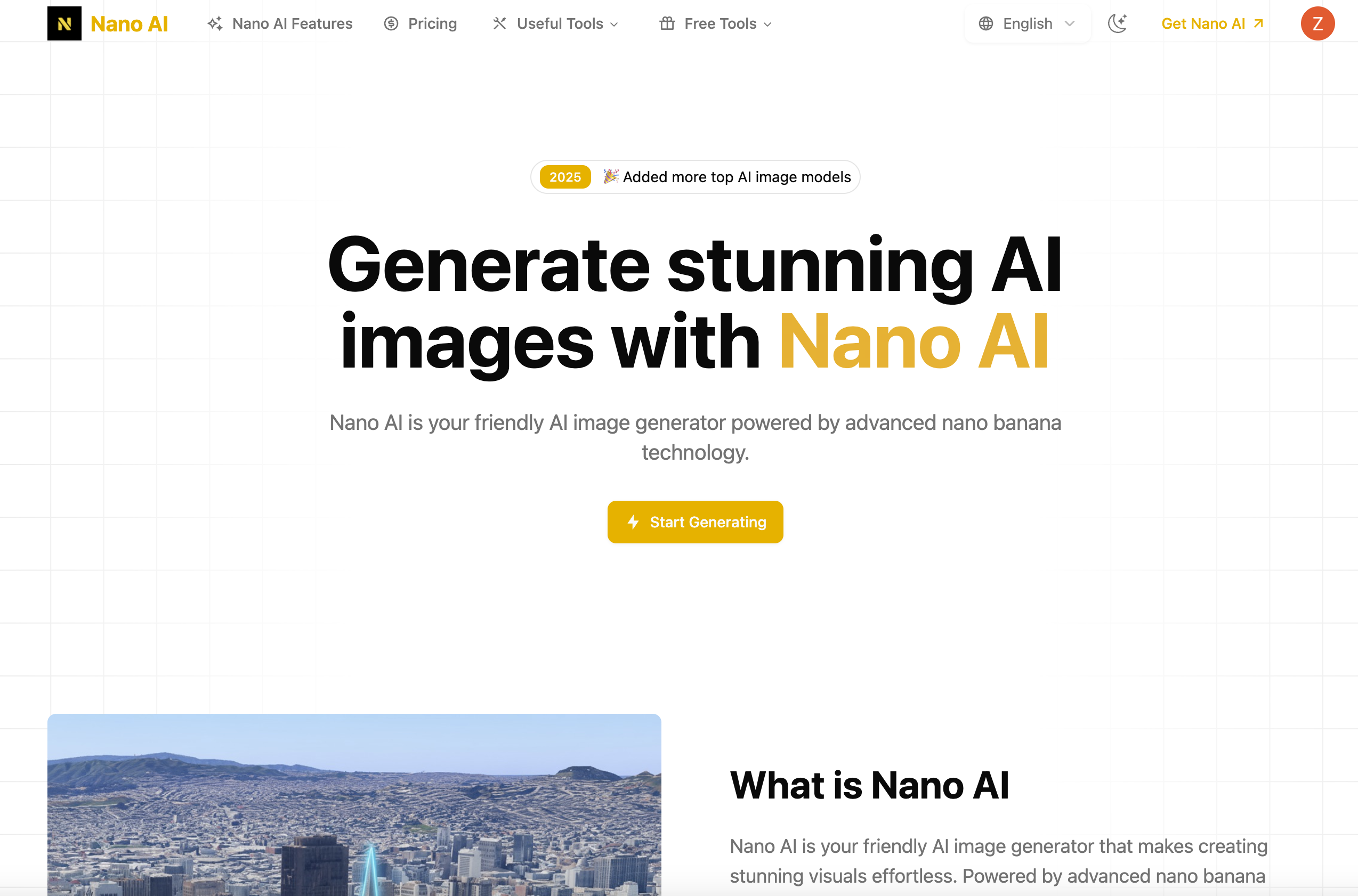 Screenshot 1 of Nano Banana AI 