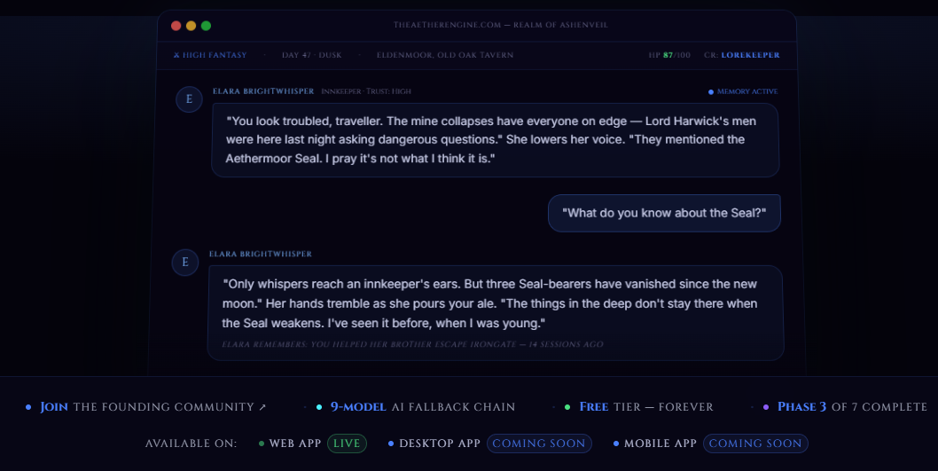 Screenshot 2 of The Aether Engine