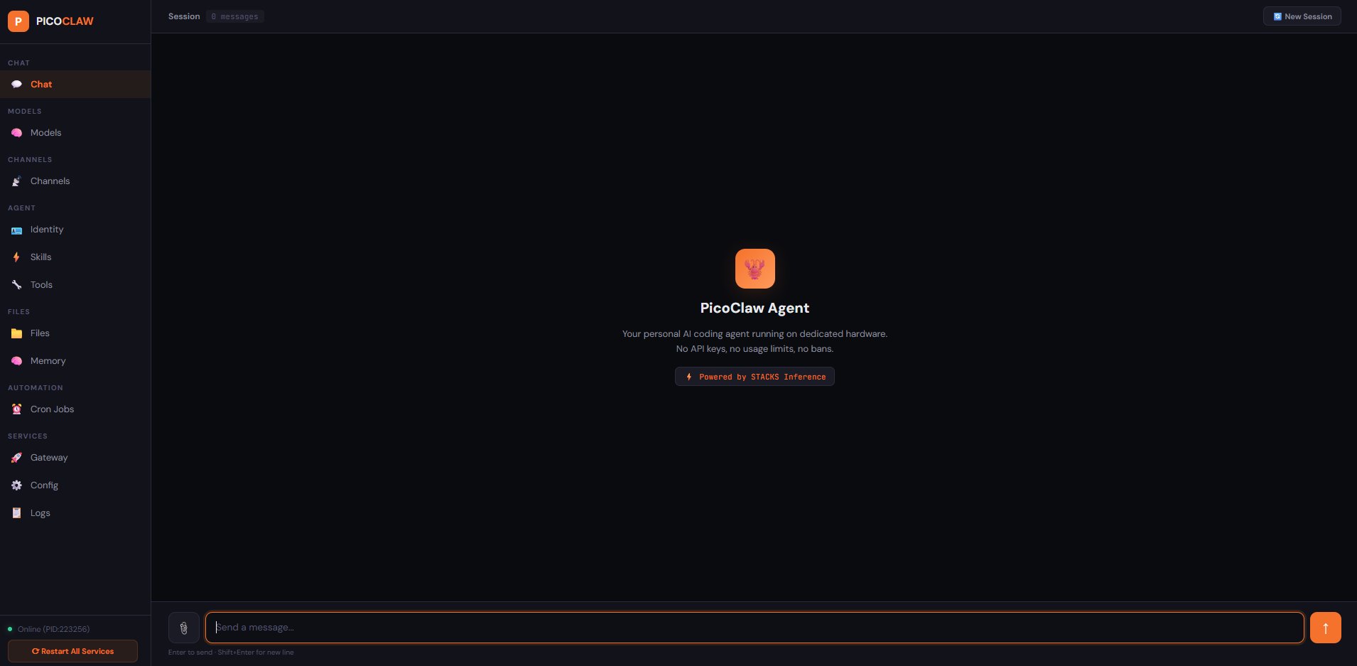 Screenshot 2 of STACKS! Hosting