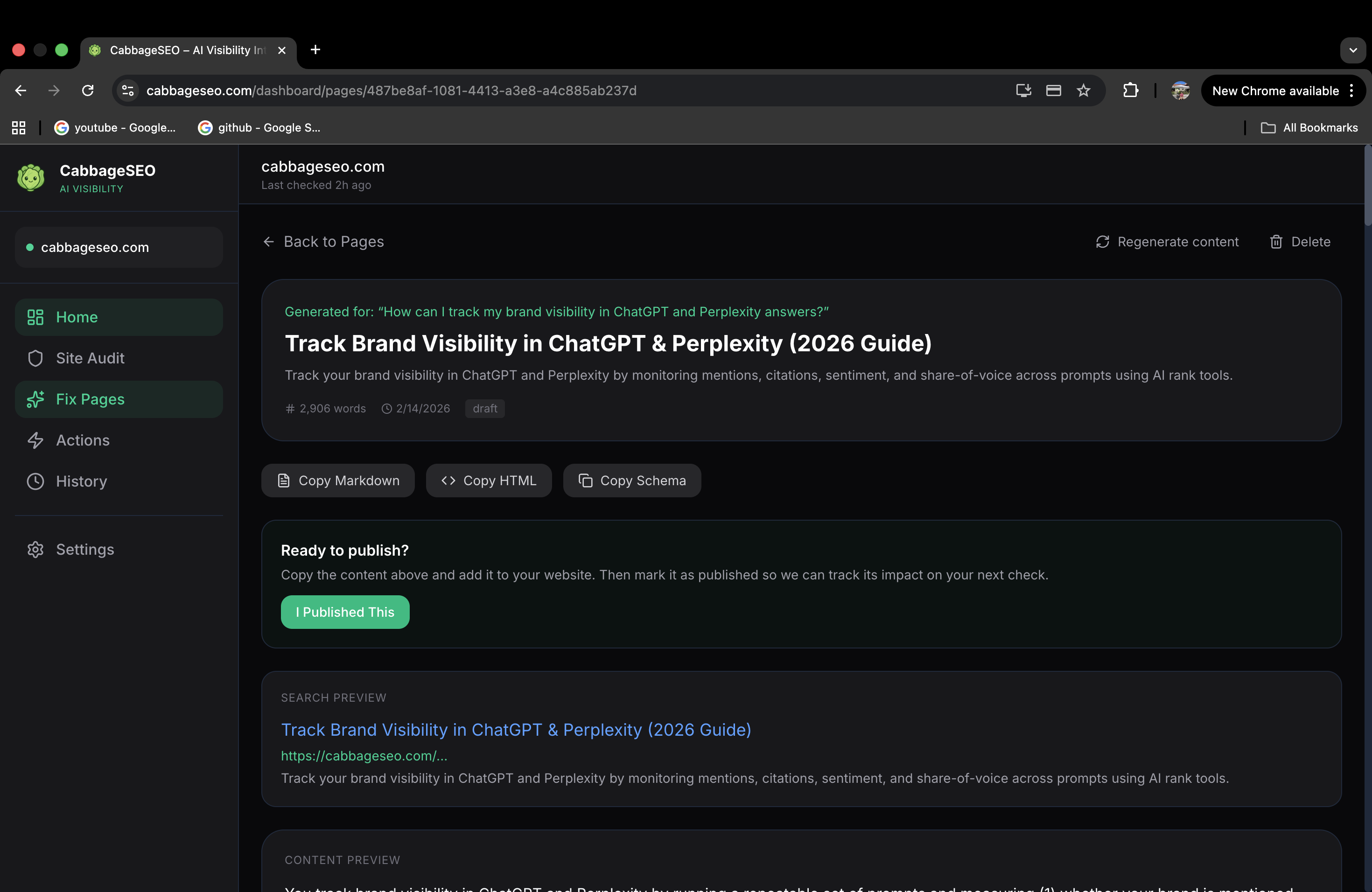 Screenshot 6 of cabbageSEO