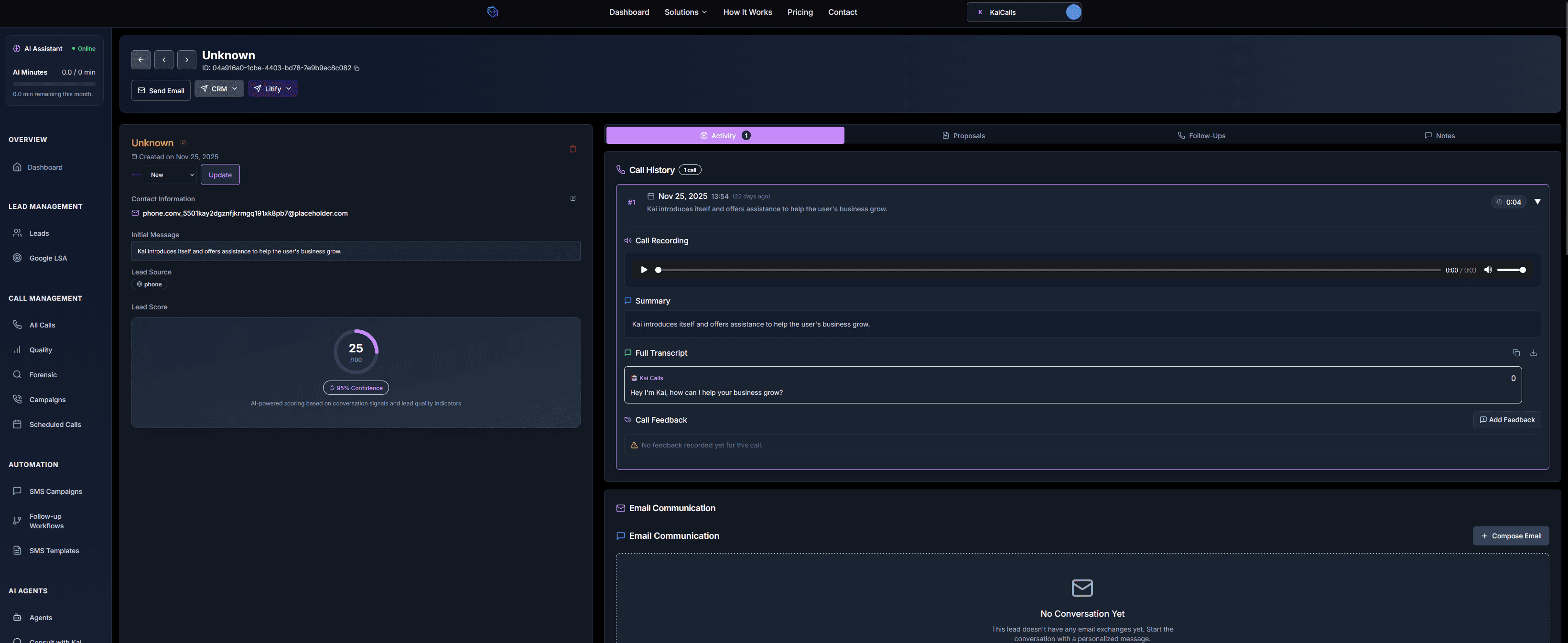 Screenshot 2 of KaiCalls