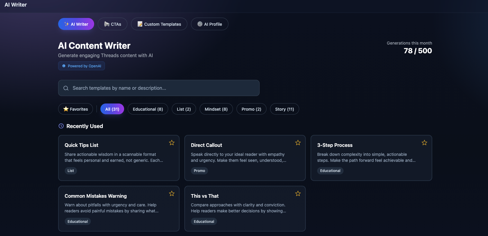 Screenshot 2 of MomentumHive - Threads Content Engine
