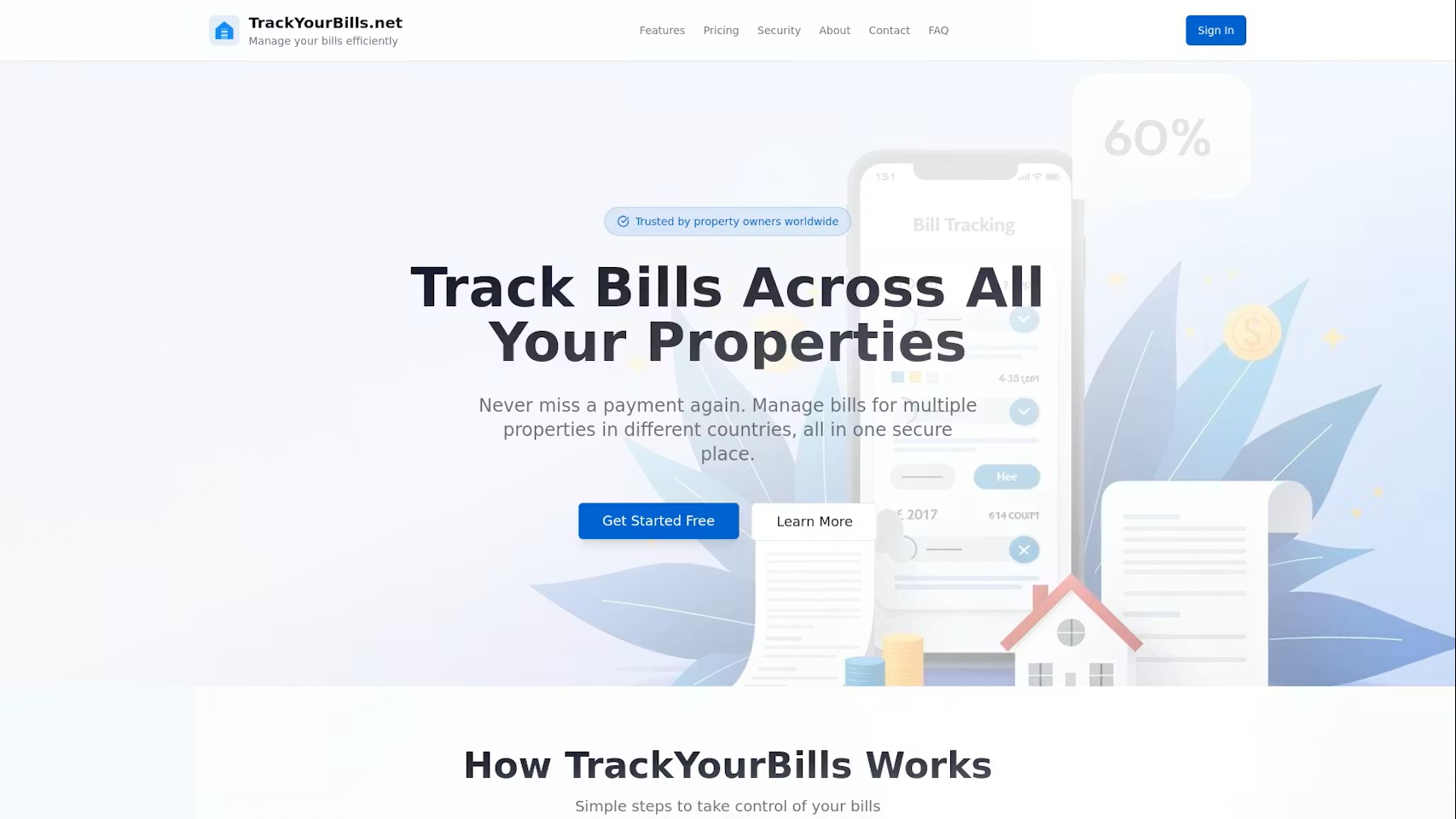 Screenshot 1 of TrackYourBills