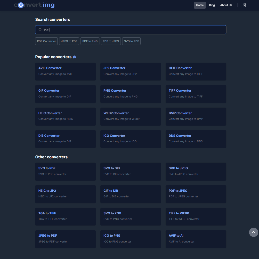 Screenshot 5 of Image Converter Online - ConvertImg