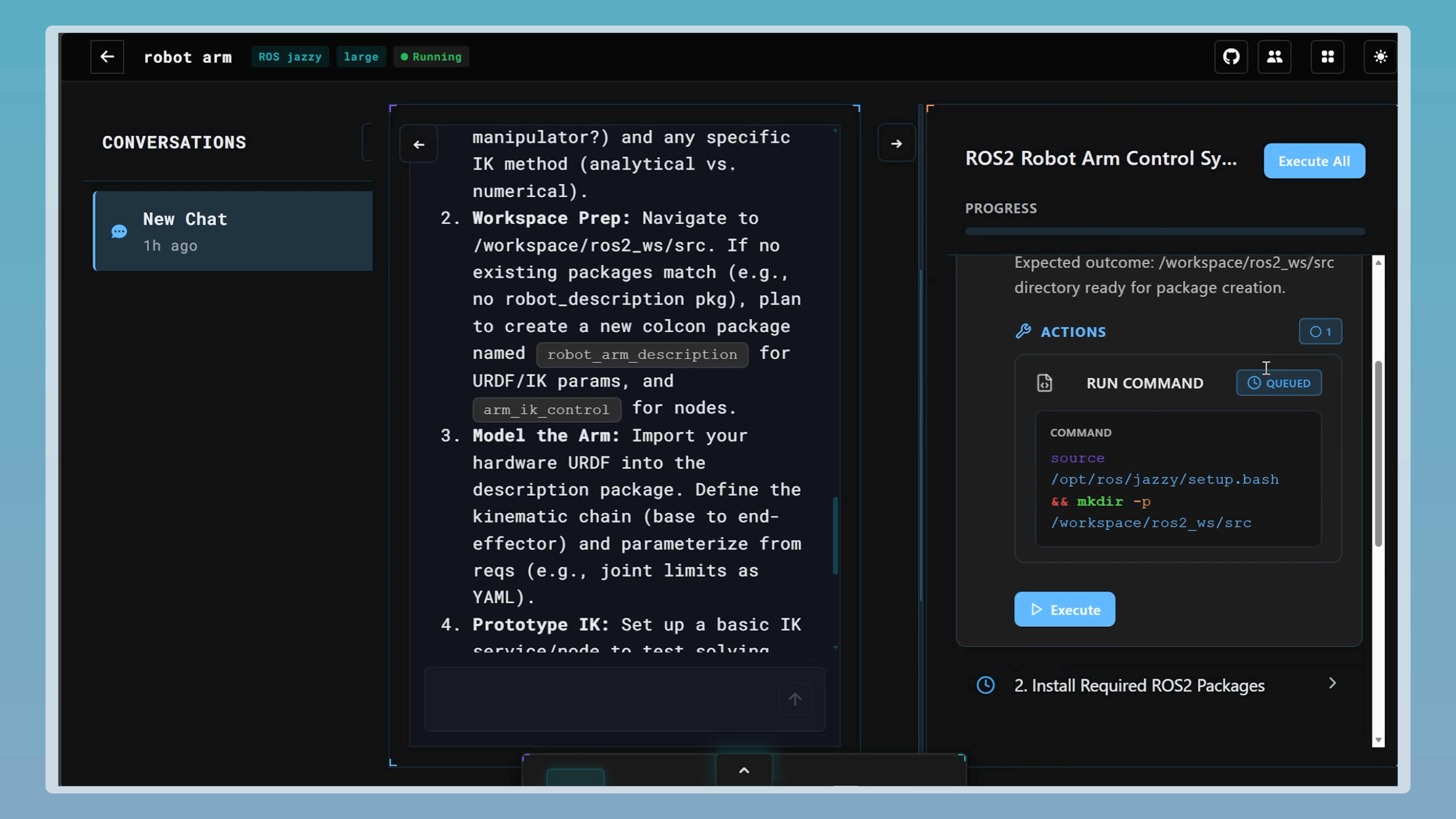 Screenshot 5 of OORB Studio, the Replit for robotics