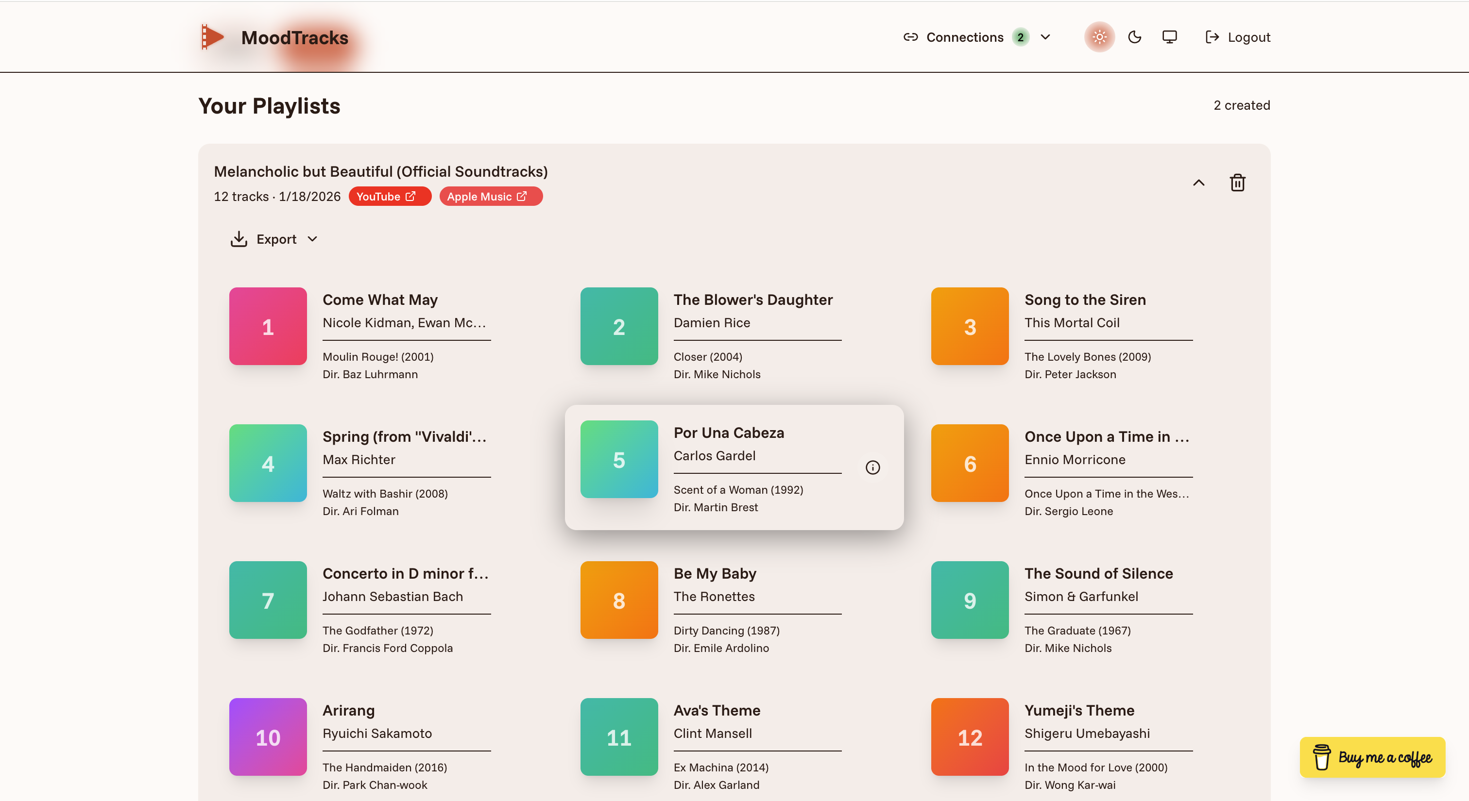 Screenshot 4 of MoodTracks