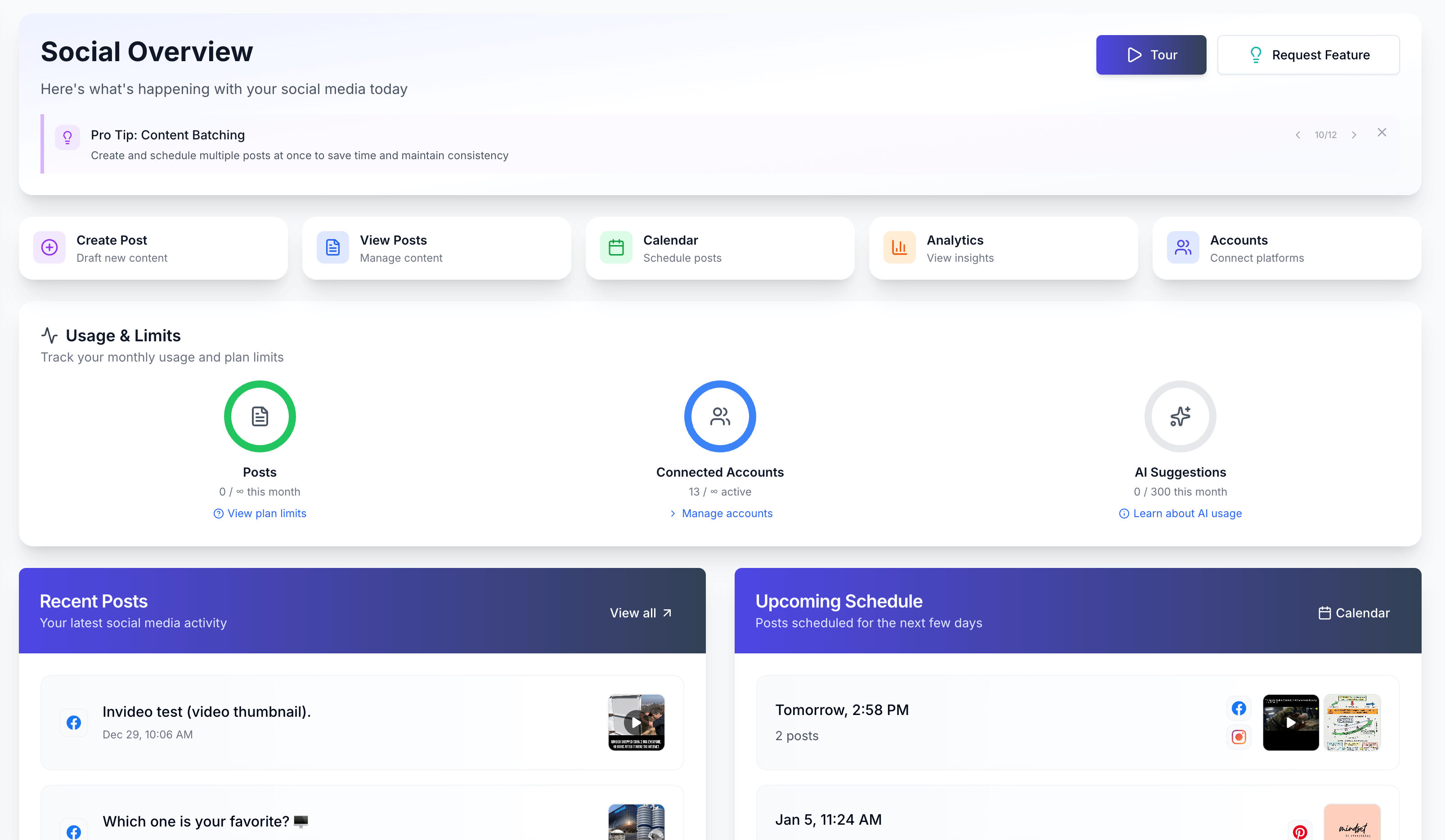 Screenshot 2 of SocialCal