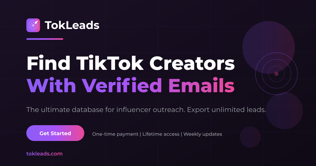 Screenshot 1 of TokLeads
