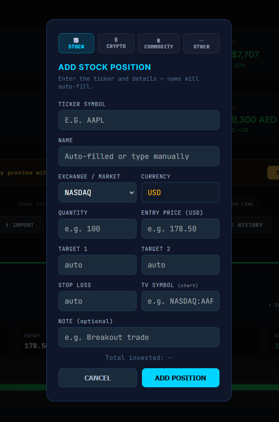 Screenshot 8 of PortfolioTrackr