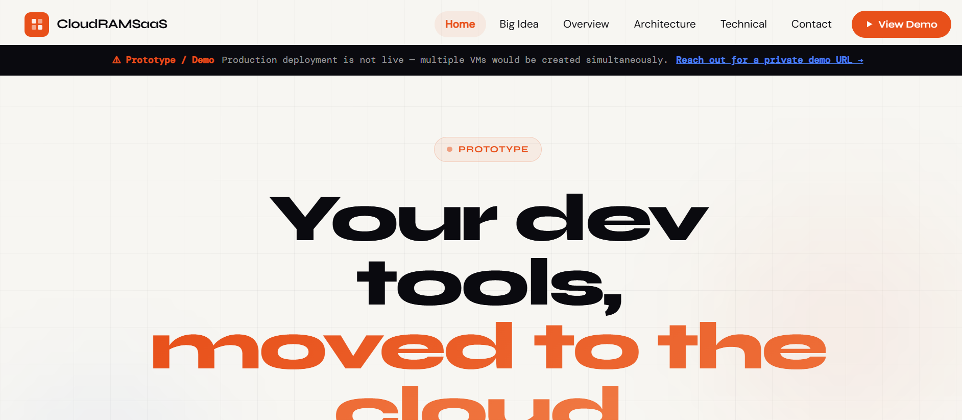 Screenshot 3 of CloudRAMSaaS