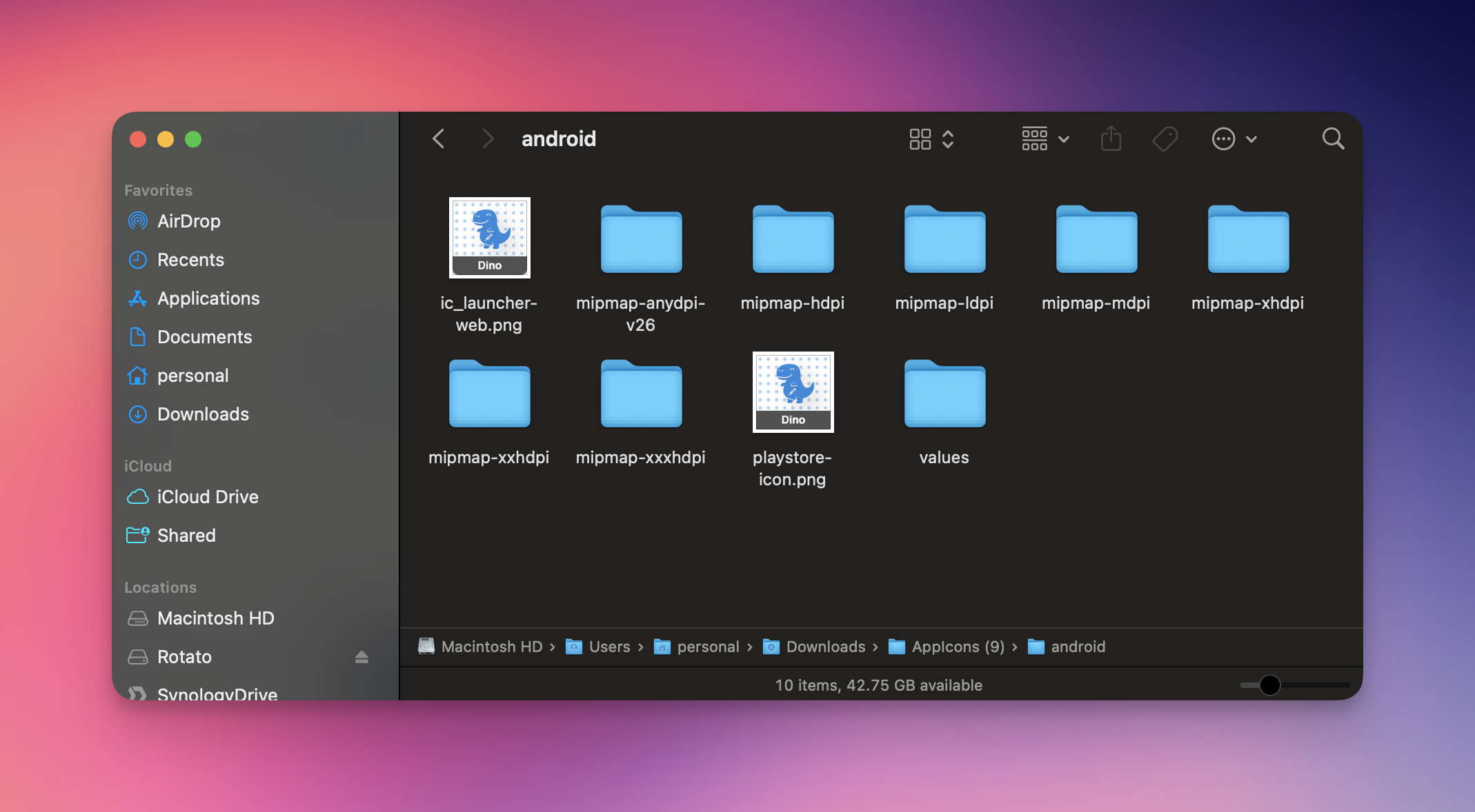 Screenshot 3 of Free App Icon Creator - IconDino
