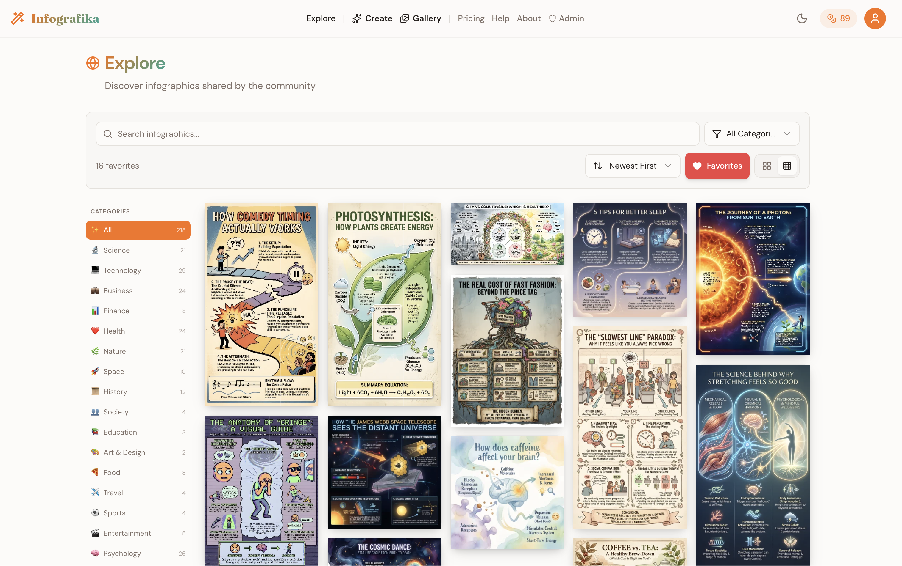 Screenshot 4 of Infografika - AI Infographic Generator