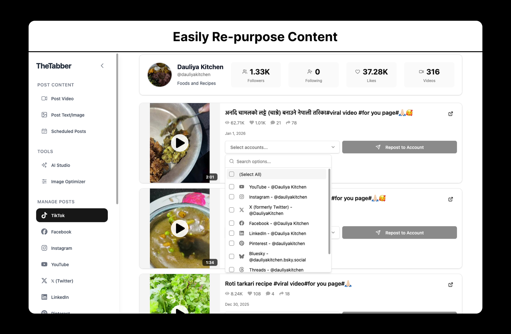 Screenshot 1 of TheTabber