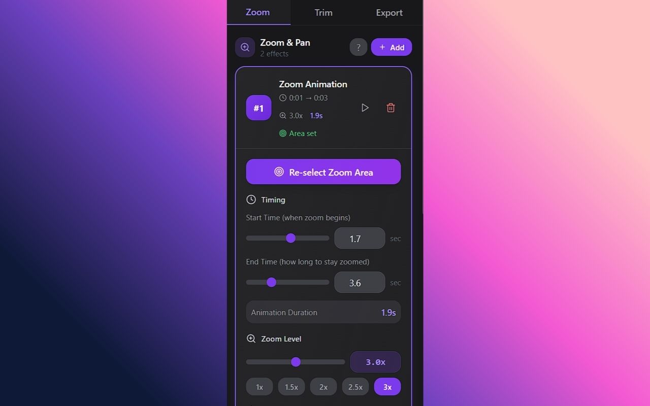 Screenshot 3 of Visura - Screen Recorder and editor