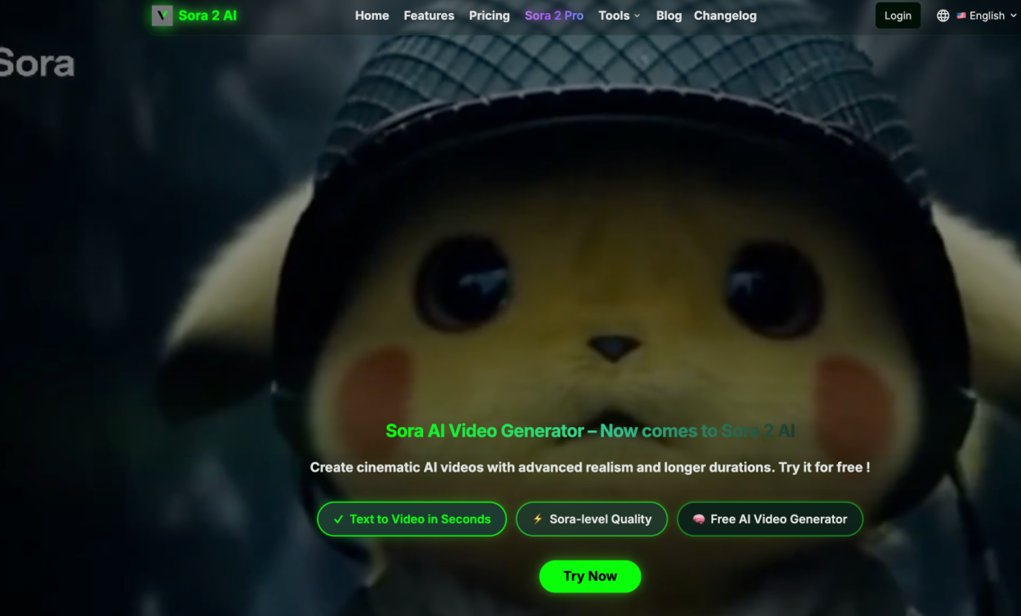 Screenshot 1 of Sora 2 AI Video Generator