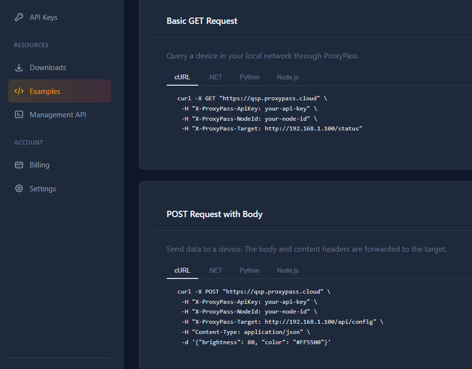 Screenshot 3 of ProxyPass