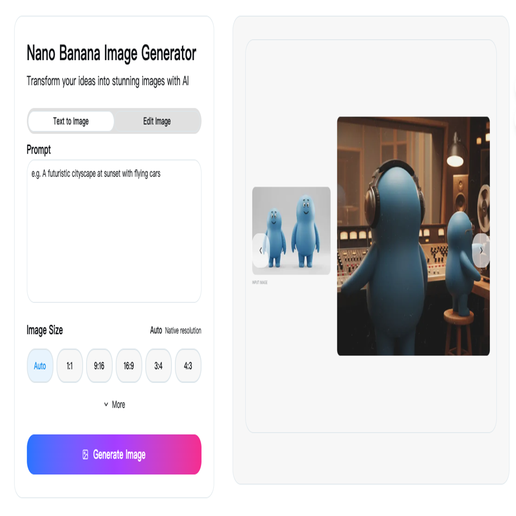 Screenshot 1 of Nano Banana