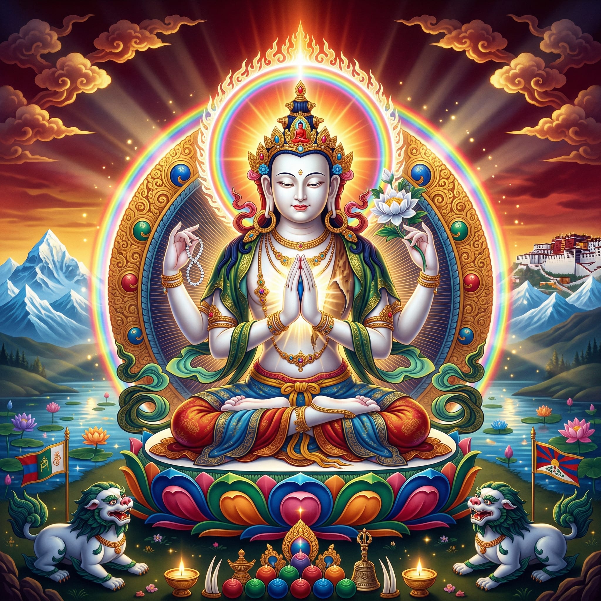 Screenshot 1 of AI Thangka Art Generator