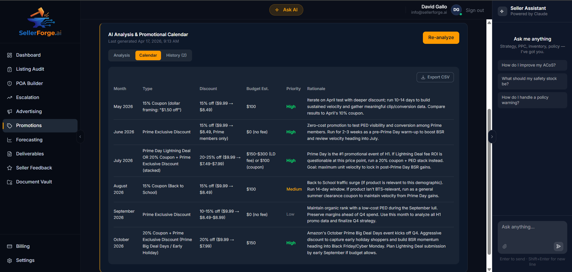 Screenshot 9 of SellerForge