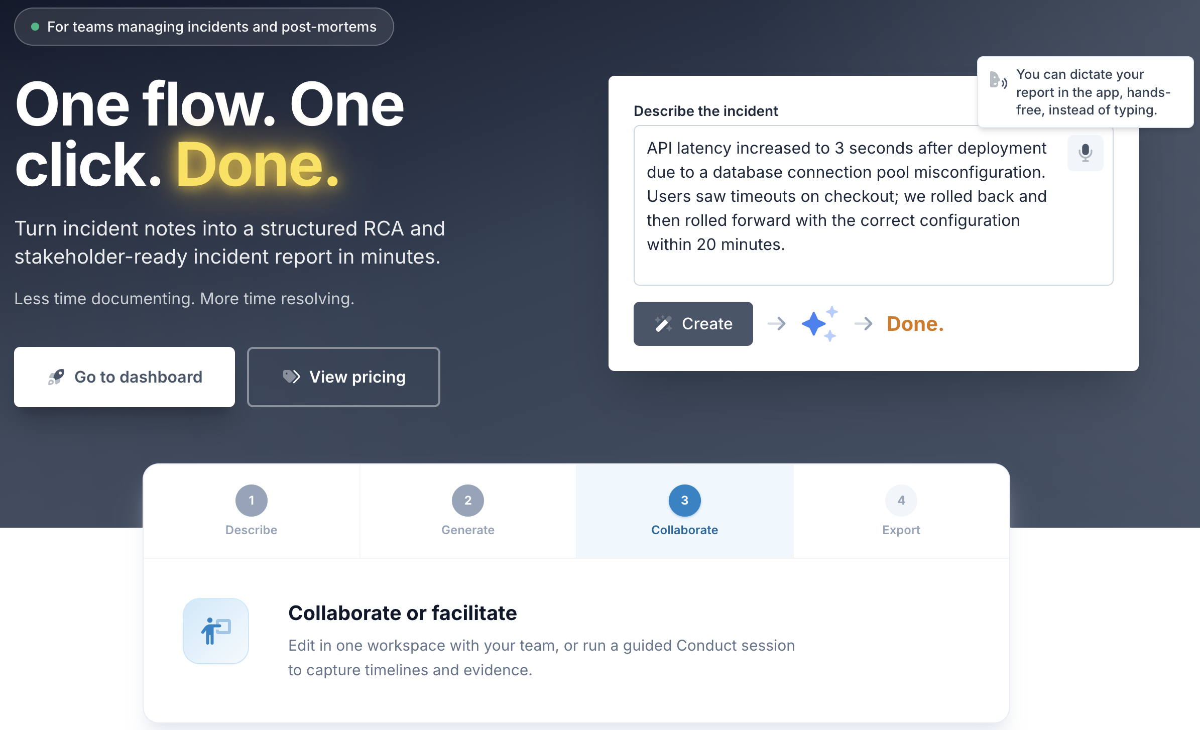 Screenshot 2 of Incident Index
