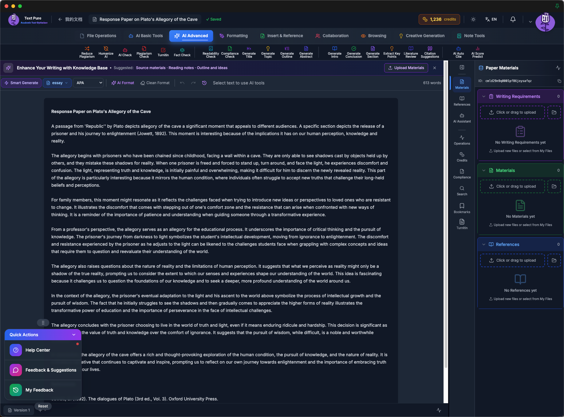 Screenshot 3 of TextPure AI Writing Assistant