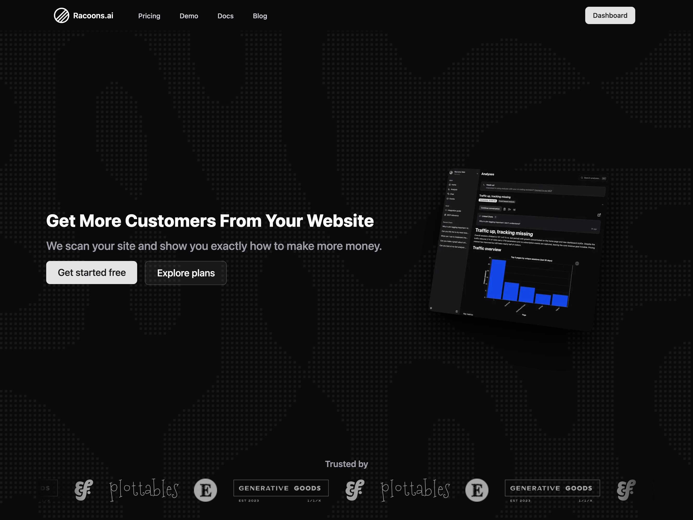 Screenshot 2 of Racoons.ai