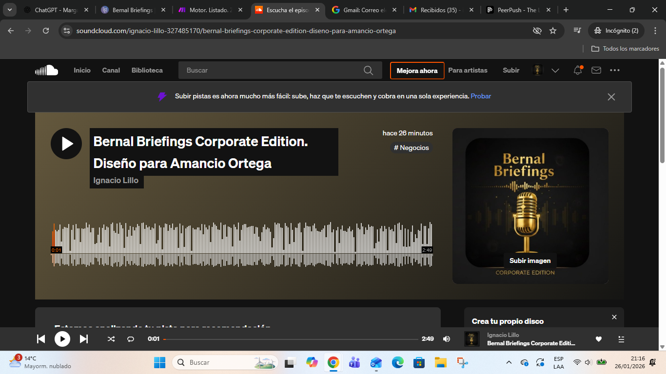 Screenshot 1 of Bernal Briefings: Corporate Edition