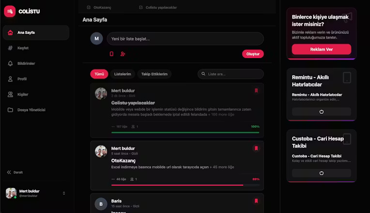 Screenshot 2 of Colistu - Joint List & Task