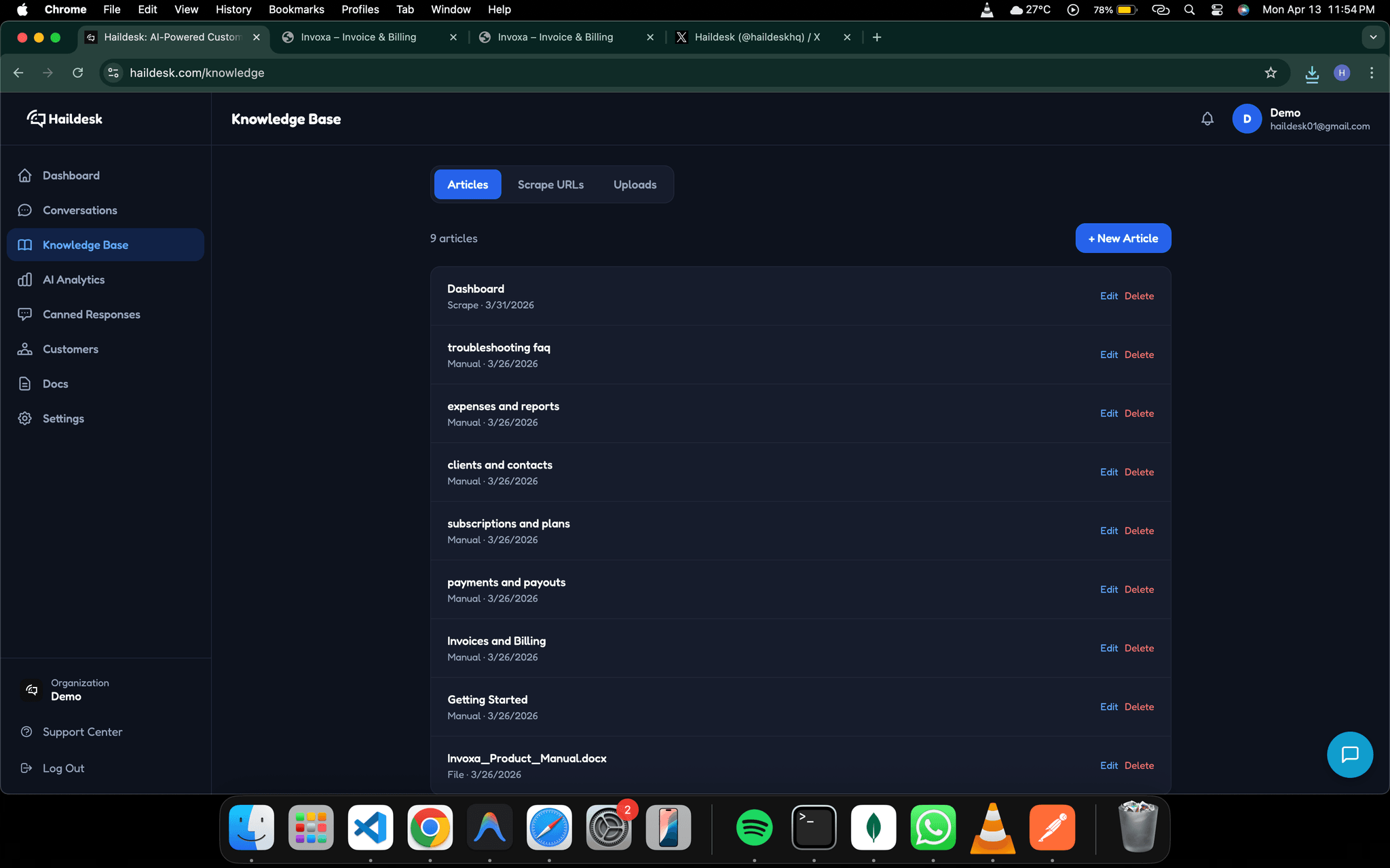Screenshot 5 of Haildesk