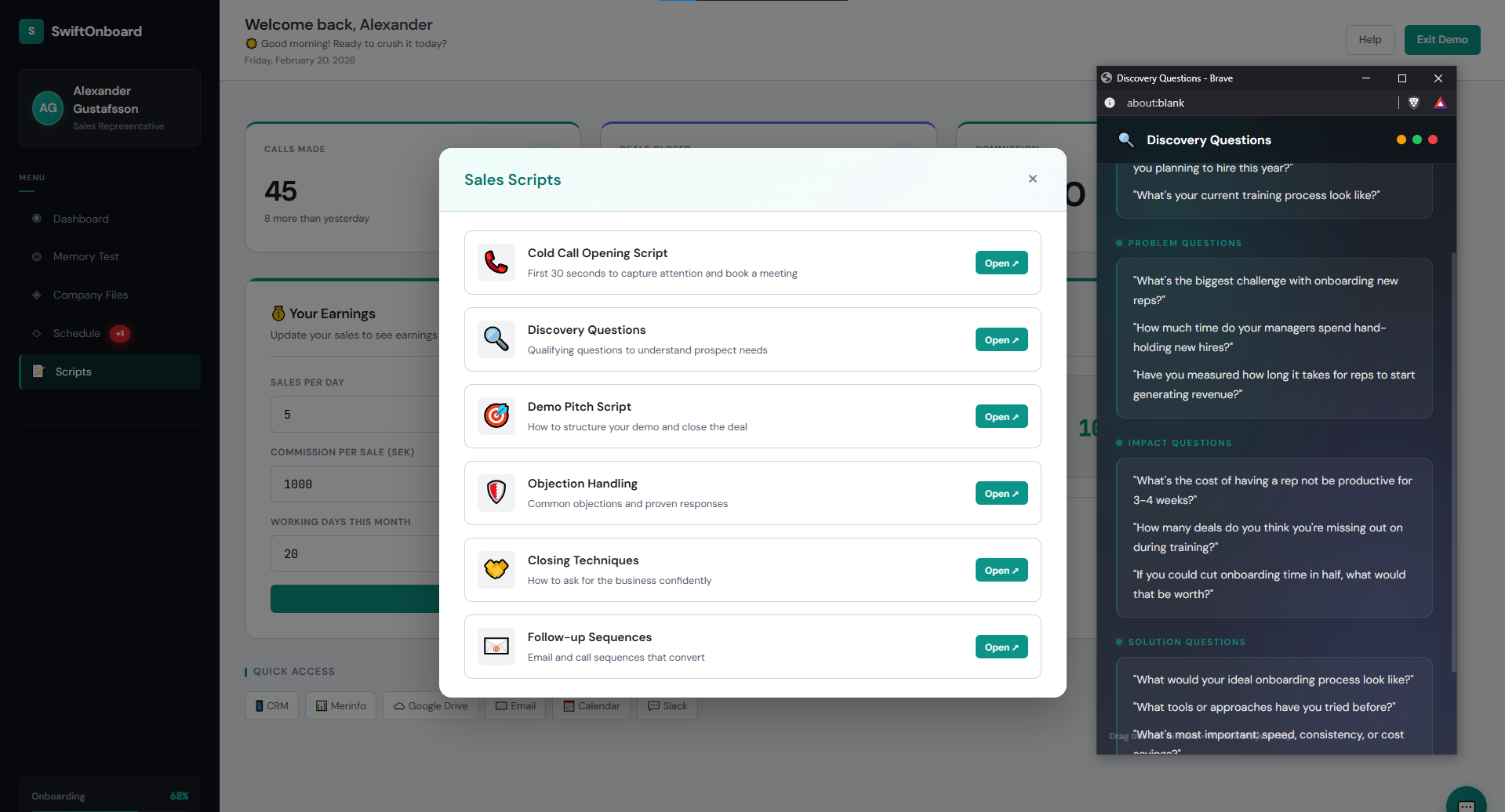 Screenshot 6 of Swiftonboard